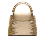 Louis Vuitton Capucines GoldSnakeskin
