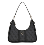 Guess Noreen Top Zip Shoulder Bag the Coal Logo